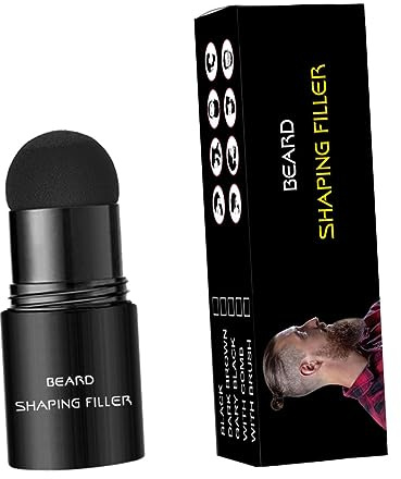 Mikinona Bartfüller Mit Füllstift Und Concealer Für Bartgestaltung Umweltfreundliches Material Inklusive Minibürste Für Professionelle Und Heimgebrauch