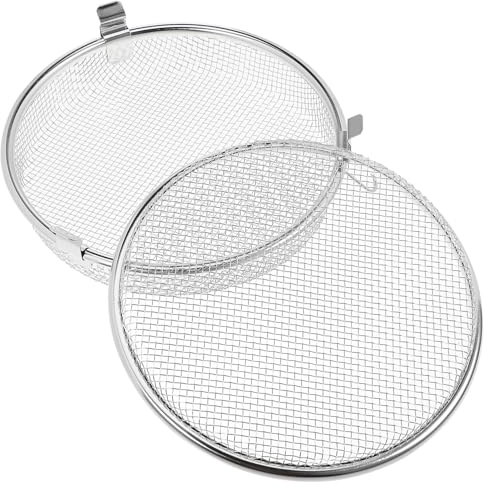 Alipis Cesta se Redonda Metálica Lavavajillas Acero No de Inoxidable Deforma Gran Capacidad, Resistente Adecuado para Cubiertos y Utensilios de Cocina