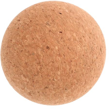 Cabilock Hochdichter Kork Massageball Muskeltherapie Faszienrolle Für Yoga Fitness Muskelentspannung Klein Tragbar Für Nacken Schulter Fuß Zuhause Und Unterwegs