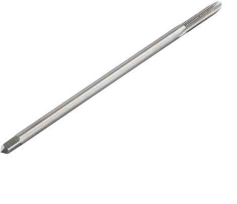 Taraud fileté à tige longue, rallonge à tige longue avec filetage métrique M6 x 1,0 x 150 mm HSS RH pour usinage industriel