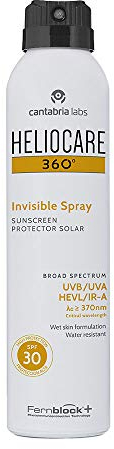 Heliocare 360° Invisible Spray - Solare Corpo Spf 30 Resistente all'Acqua