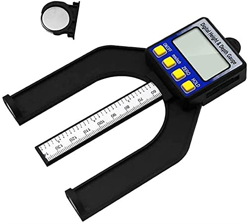 JJJ LCD Digital Altezza profondità Calibro Calibro Calibro Vernier Righello 0-80mm Misurazione