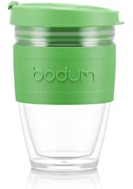 Bodum Joycup 11889-538S Reisebecher, doppelwandig, 0,25 l, Grün