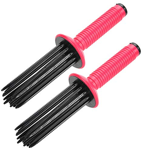 Aubonacci Styler per Capelli Ricci Cura e Styling dei Capelli Bigodino per Capelli Pettine Arricciacapelli Soffice Pettine per Arricciacapelli Antiscivolo Strumenti per