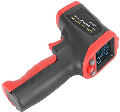 50 ℃ -650 ℃ Testeur de Thermomètre Infrarouge Industriel sans Numérique Portable Testeur de Température D'écran Couleur