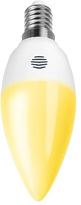 Hive Smart Light Bulb E14 Dimmable (V9), Works with Amazon Alexa, White