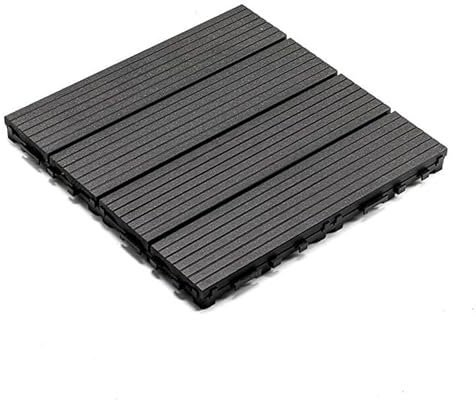 Terrassenfliese Standard Anthrazit 30 x 30 x 2,5 cm - Terrassen Klicksystem | Klickfliesen, Balkonfliesen | 1m2 = 11 Stück