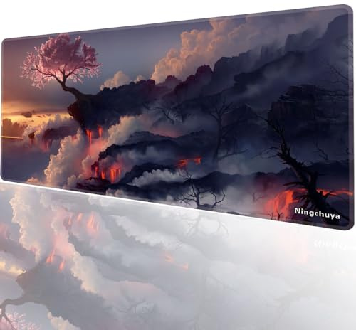 Ningchuya Grand Tapis de Souris de Jeu et de Travail, 600 x 300 mm (60 x 30 JPSakuraEU)