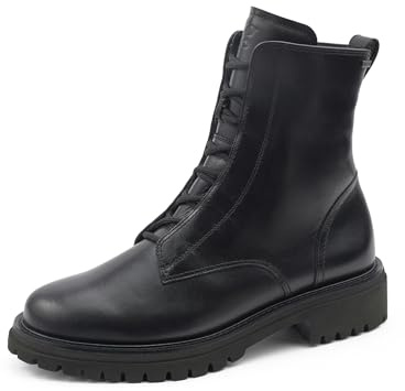 Paul Green snörstövletter för kvinnor med Gore-Tex, snörstövletter för kvinnor, varmfodrade, Svart 00x, 38 EU