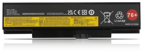K KYUER 76+ 45N1760 45N1761 Laptop Akku für Lenovo ThinkPad Edge E550 E550C E555 E560 E565 Series Type 20DG 20DF 20E0 20DH 20EV 20EW 20EY 45N1758 45N1759 45N1762 45N1763 3INR19/65-2 20DF004RGE 48WH