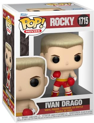 Funko Pop! Movies: Rocky - Ivan Drago - Rocky Franchise - Figura in Vinile da Collezione - Idea Regalo - Merchandising Ufficiale - Giocattoli per Bambini e Adulti - Movies Fans