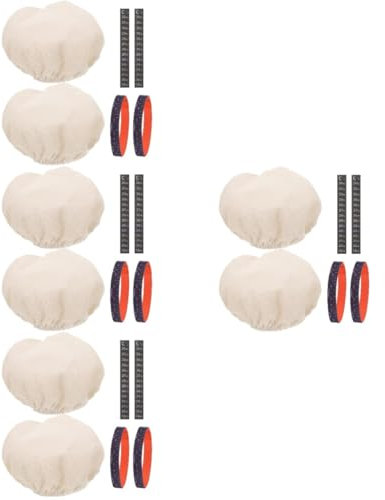 Alipis 4 Juegos Kit fermentador de levadura Band sartenes cazo brocha iluminador Pegatina Medidor de termómetro de Tarro de fermentación Tapas de Tela para tarros de algodón