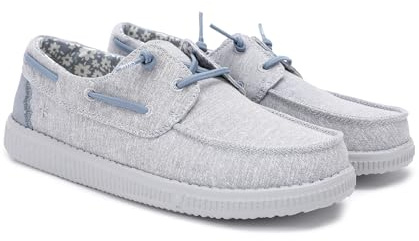 PITAS | WP150 Santorini | Mocasines de Mujer | Náuticos Casual | Mocasines | Zapatilla de Vestir | Zapatos sin Cordones | Deportivas Casual | Calzado Walkinpitas