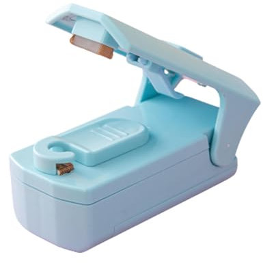 Machine d'étanchéité portable, sac de sac pour scellement, Sac à collier Reveniste avec coupe-cutter, Fournitures de maison et cuisine compactes, équipement d'emballage alimentaire pour les, la famil