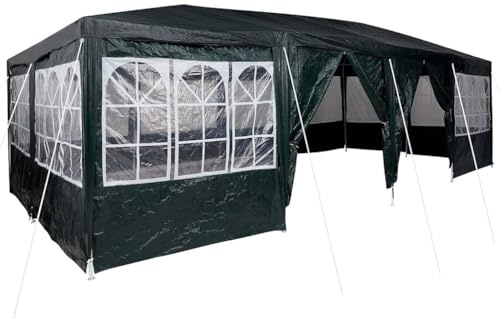 vidaXL Party-Zelt Grün 800 x 400 x 266 cm Polyethylen