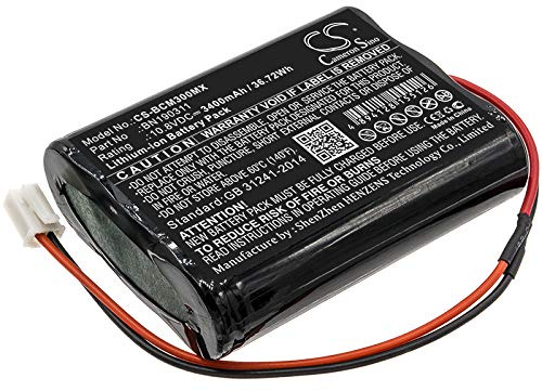 Cameron Sino ACCCHEN Batteria ricaricabile per BM3, BM3Vet, BM3VET Next Monitor, BM5Vet (3400mAh/36.72Wh) BN190311