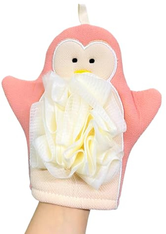Mitt de matorral, guantes de fregado para el cuerpo Guantes de exfoliante | Mittenos de ducha elástica, toalla de espuma , esponja de loofá para el dormitorio de la escuela en