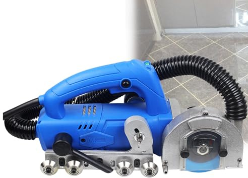 XNXYSMKJ Máquina de Limpieza de rendijas de Azulejos eléctrica para el hogar, Herramientas para ranurar, Limpiador de Juntas de Azulejos, máquina de Limpieza de Juntas de Azulejos