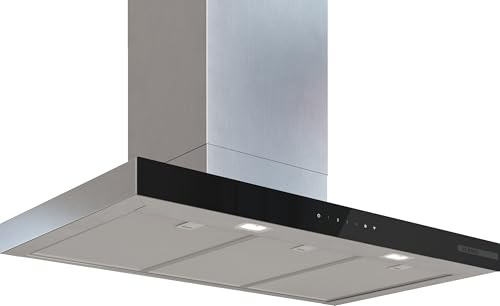Serie 6 - Pared 90 cm, aspecto metálico, DWB97DN30