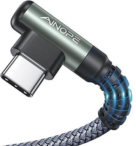 AINOPE USB C Kabel, [2 Stück 2M+2M] Ladekabel USB C, 3.1A Ladekabel Samsung Schnellladekabel für Galaxy S22 S21 S20 S10 S9, Note 10/9/8, A3 A5 A7, LG V30/V20/G5/G6, Huawei P30/P20/Mate 20, Sony Xperia