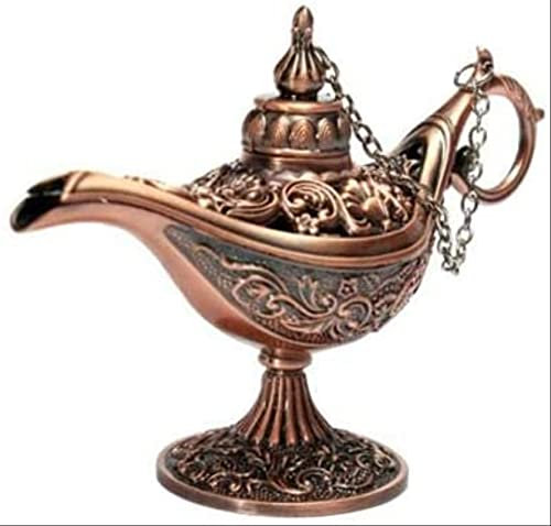 Venuy Lámpara Vintage Aladdined, Tetera, Aleación De Zinc, Oficina, Hogar, Escritorio, Decoración, Colección, Ruso, Especial, Creativo, Artesanía De Metal