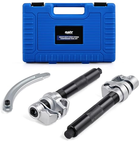 Orion Motor Tech 2pc Coil Spring Compressor Tool Set, 2200lb Strut Compressor Tool for Sedan SUV Pickup Truck Light Truck, 0.9-11 Heavy Duty Strut Spring Compressor Tool with Adjustable Safety Stand