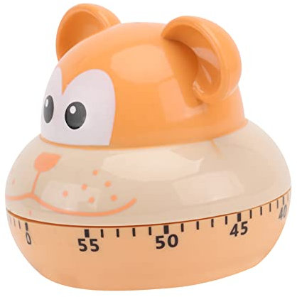 KICHOUSE Küchentimer Cartoon Timer Aus Verschleißfestem Kunststoff Mechanischer Küchentimer Für Kochen Und Zeitmanagement Mit Einfacher Bedienung