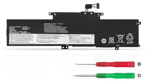 KXRSII L17L3P53 Laptop Battery for Lenovo ThinkPad L380 Yoga L390 Yoga Series L17C3P53 L17M3P55 01AV481 01AV482 01AV483 SB10K97626 SB10K97625 SB10K97625 7 11.1V 45Wh 4080mAh