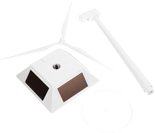 GARVALON Solar Windmill Model for 270X110X125Mm DIY Solar Powered Science Experiment Educational Garden for and