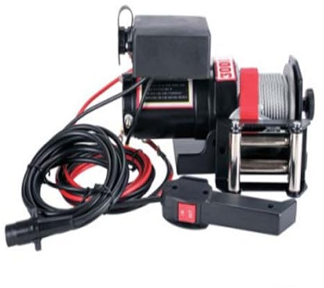Verricello Elettrico Da 3000 Libbre 12v Speciale For Auto E Moto