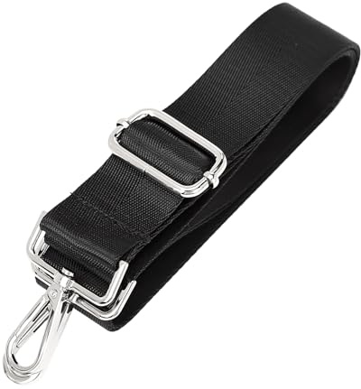 2x150 cm Taschengurt Schwarz, Schulterriemen für Taschen, Tragegurt Tasche | Schultergurt für Taschen, Verstellbarer zur Damen Herren Ersatz Schultergurt, Für Taschenriemen Handtaschen Geldbörsen