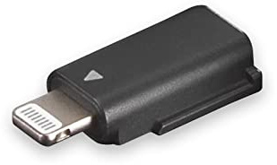 ONTOMYO Original Mic Handy-Adapter Lightning für DJI Mic, Adapter Verbindet Mikrofon mit IOS-Smartphone (Keine Originalverpackung,für Lightning)