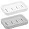Vesaneae 2 Paquetes Jabonera, Caja de jabón, Bandeja Rectangular de Resina, Contenedor de Jabón para Viajes, Jaboneras Holder con Desagüe, Soporte para Jabón, Bandeja de Jabón, Sujeta Jabonera Caja