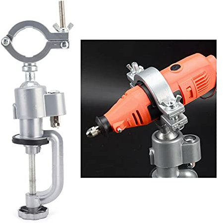 360 Degree Bench Clamp, 360 Degree Bench Clamp Vises Grinder Holder Electric Drill Stand Holder Multifunctional, Power Stationary Drill Presses