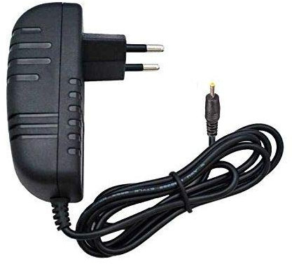 CABLEPELADO Alimentatore 5 V 1 A DC 2,5 x 0,6 mm, adattatore di alimentazione 5 V 1 A, trasformatore 5 V 1 A, alimentatore 5 V 1 A, DC 2,5 x 0,6 mm, nero