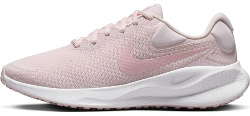 NIKE Revolution 7, Sneaker Mujer, Pearl Pink Pink Foam White, 37.5 EU