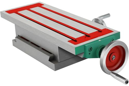 Kreuztisch FräStisch Bohrtisch Schraubstock Koordinatentisch Multifunktion Arbeitstisch Bohrmaschinen Kreuzschraubstock Industriell Maschinenschraubstock 2-Achsen XY FräSmaschine 45 * 17Cm