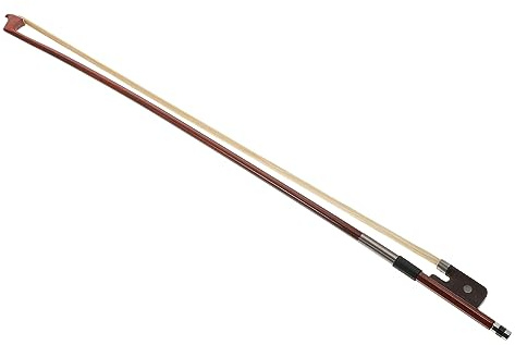 Violoncello Zubehör Cellobogen mit Rosshaar Übungsbogen | Cello, Brazilian Wood, Braun, Anfänger und Schüler, Moderates Gewicht, Balance