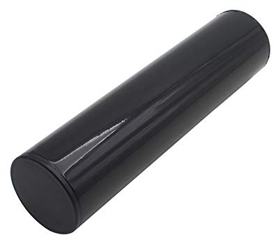 KIMISS Sable de Sable de Cylindre en Acier Inoxydable pour les Instruments de Percussion - Idéal pour les Musiciens et les Performances, Shaker en Rythme Musical Durable (BLACK)