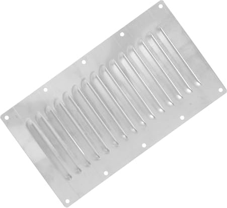 Zerodeko Rejillas De Ventilación Rejillas Para De Ventilación De Aire Acondicionado De Aire De Acero Inoxidable Para Baño