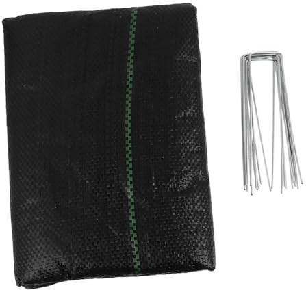 EPIGEIST Telo Pacciamatura Antierbacce con Picchetti per Giardino e Coltivazioni Tessuto Paesaggistico Resistente e Traspirante Adatto a Aiuole e Frutteti Facile da Tagliare e Installare
