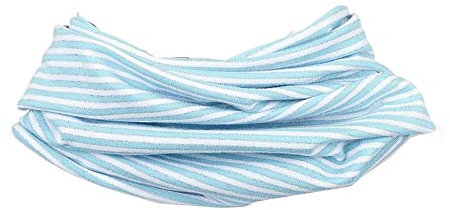 Sterntaler - Halstuch Loop Allrounder für Mädchen gestreift, türkis - 1521757, Größe S
