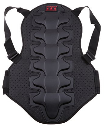 Dolity Chalecos Proteger Pecho Espalda Ropa Deportiva para Adultos Motocicletas, 53x39cm