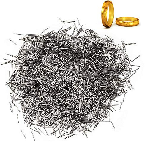 Goupille de polissage de bijoux de 0.3mm 100g, goupilles de finition magnétiques d'acier inoxydable, travail accessoire de polissage de bijouterie avec le polisseur de culbuteur pour les ouvriers