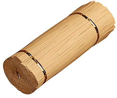 YOFASEN Kraft-Papier Twistband - 1000PCS Torsionriegel Twist Tie Bindestreifen für Packungs Beutel Dichtung, Braun, 15cmx4mm