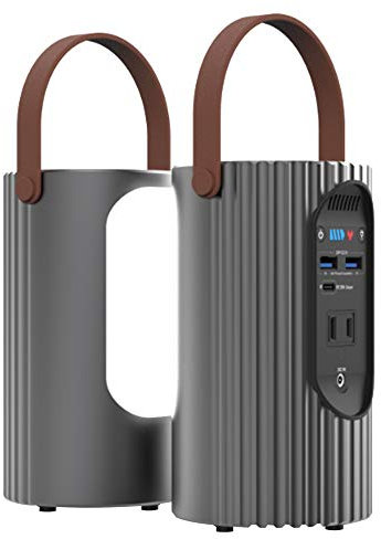 SSCYHT 88,8Wh Mobiler Energiespeicher 24000mAh Solargenerator 80W Wechselstromsteckdosen 2 QC3.0 USB und PD3.0 Typ-C Ausgang Backup Akku für Camping im Freien/RV Reisen/Jagd/Angeln,220v