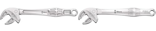 Wera '05020102001 6004 Joker XXL Self-Setting Spanner, 24-32 mm (15/16-1 1/4) & '05020100001 6004 Joker S Self-Setting Spanner, 10-13 (7/16-1/2)
