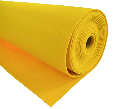 Bastelfilz 10m Rolle Filz 90cm x 3mm Dekofilz Taschenfilz Filzstoff