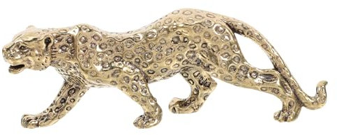Homoyoyo Leopardenverzierung Aus Messing Briefbeschwerer Mit Tiermotiv Tierfiguren Zum Sammeln Indoor-Desktop- Leopardenskulptur Aus Kupfer Leopard-skulptur Büro Wen Wan Kleine Tiere
