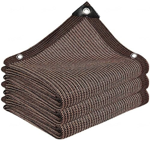 PanHuiWen Telo Ombreggiante con Occhielli Rete Telo Ombra Traspirante Rete Tessuta, Antistrappo Rete Antigrandine per Serra Giardino Auto,6x10m